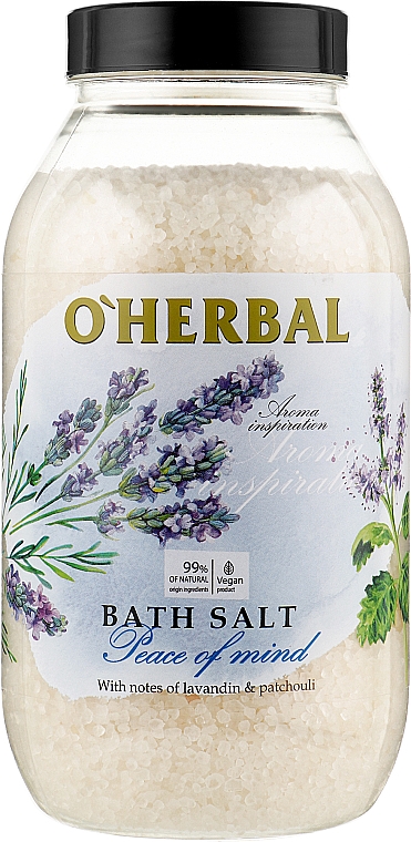 Badesalz Peace of Mind - O'Herbal Aroma Inspiration Bath Salt — Bild N1