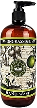 Flüssige Handseife mit Zitronengras und Limette - The English Soap Company Kew Gardens Lemongrass & Lime Hand Wash — Bild N1