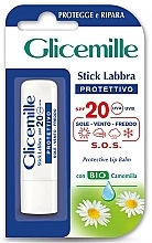 Schützender Lippenbalsam mit Kamille - Mirato Glicemille SOS Protective Lip Balm PF20 — Bild N1