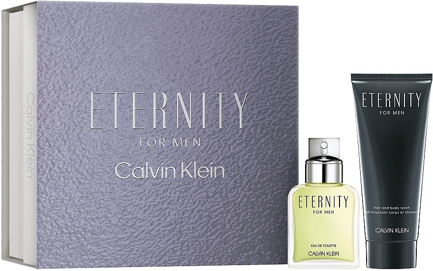 Calvin Klein Eternity For Men	 - Duftset (Eau de Toilette 50ml + Duschgel 100ml)  — Bild N2