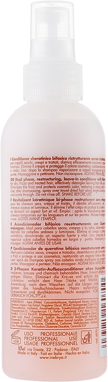 Zweiphasiger Haarspülung-Spray mit Keratin - Inebrya Keratin Bi-Phase Conditioner — Bild N4