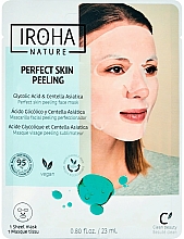 Düfte, Parfümerie und Kosmetik Tuchmaske für das Gesicht - Iroha Nature Glow Peeling Face Sheet Mask