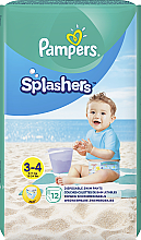 Einweg-Schwimmwindeln Größe 3-4 6-11 kg 12 St. - Pampers Splashers — Bild N3