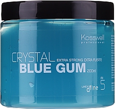 Düfte, Parfümerie und Kosmetik Haarstylinggel Extra starker Halt - Kosswell Professional Dfine Crystal Blue Gum