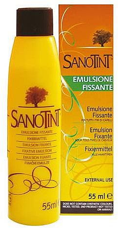 Fixiermittel für alle Haartypen - Sanotint Emulsion Fixante — Bild N1