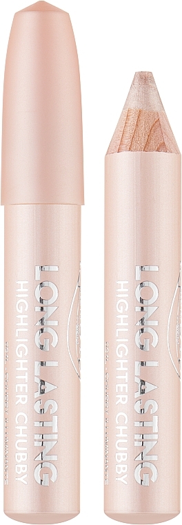 Highlighter in Bleistiftform - PuroBio Cosmetics Long Lasting Highlighter Chubby  — Bild N1
