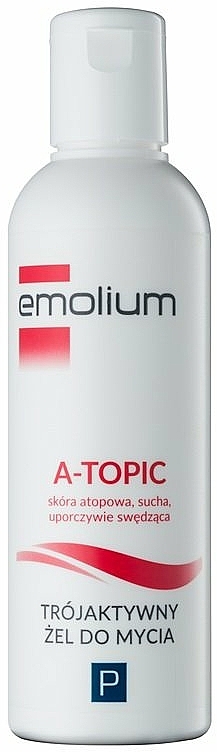 Sanftes Duschgel für trockene und atopische Haut - Emolium A-Topical Gel — Bild N1