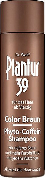 Phyto-Coffein Shampoo für tieferes Braun und mehr Farbbrillanz - Plantur 39 Color Brown Phyto-Coffein Shampoo — Bild N1