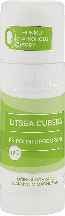 Natürliches Bio-Deodorant - Saloos Litsea Cubeba Deodorant — Bild N1