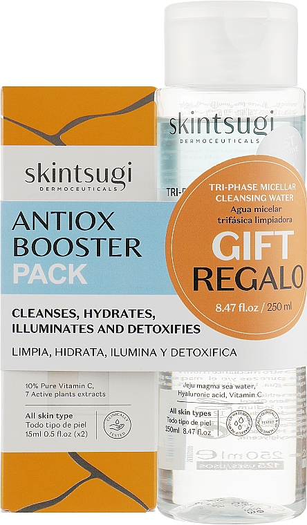 Set - Skintsugi Antiox Booster (serum/30ml + mic/water/250ml)  — Bild N1