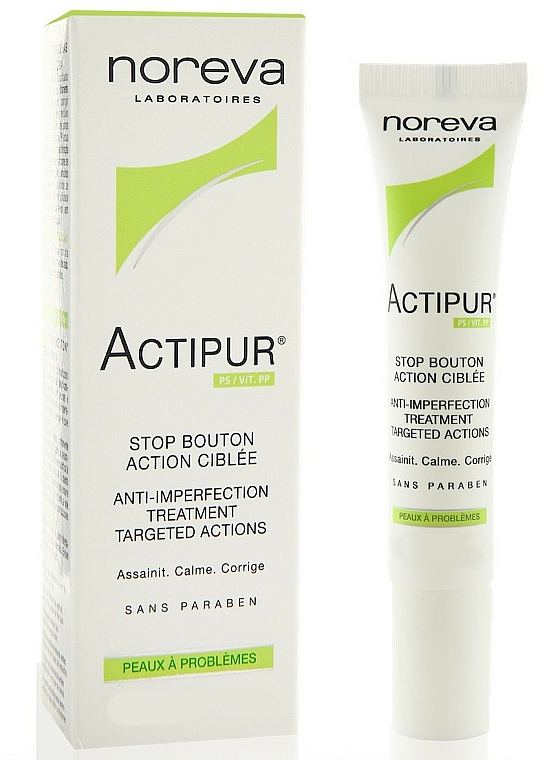 Pflegende Gesichtscreme für Problemhaut - Noreva Laboratoires Actipur Anti-Imperfection Treatment Targeted Actions — Bild N1