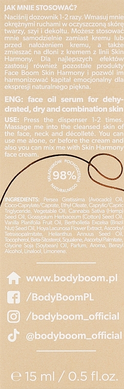 Gesichtsöl-Serum - BodyBoom FaceBoom Skin Harmony Face Oil Serum — Bild N3