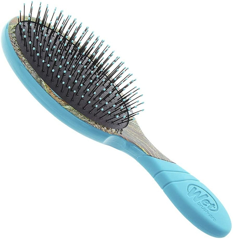 Haarbürste - Wet Brush Pro Detangler Free Sixty Peacock — Bild N2