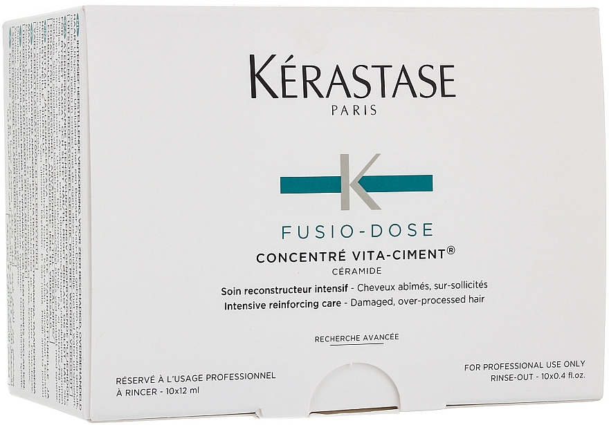 Regenerierendes Haarkonzentrat mit Ceramiden - Kerastase Fusio Dose Concentre Vita-Ciment 