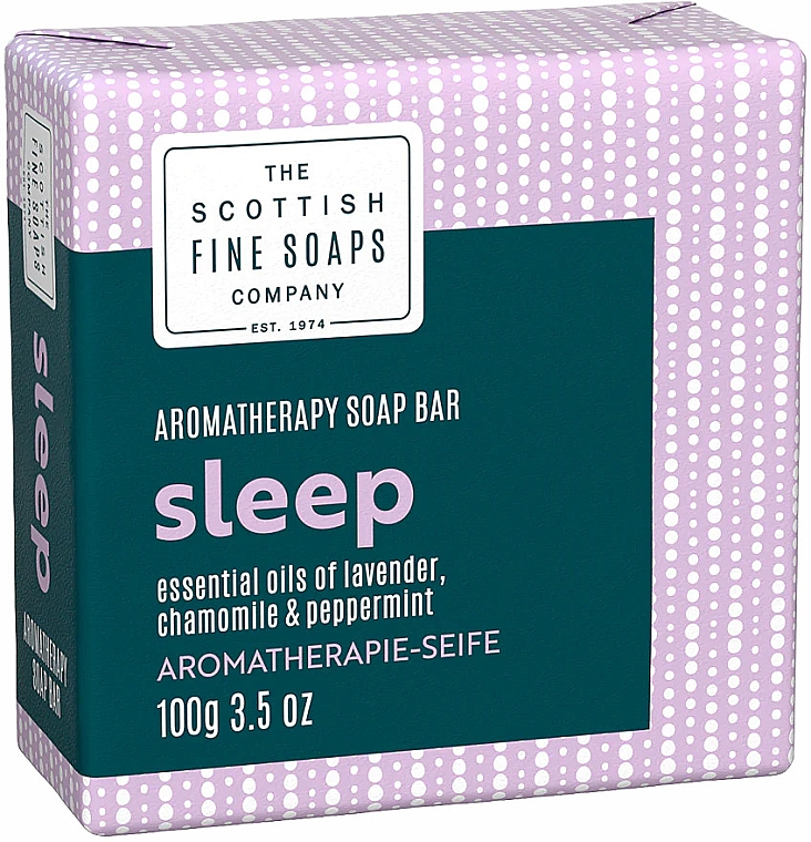 Aromatherapie-Seife - Scottish Fine Soaps Aromatherapy Soap Bar Sleep — Bild N1