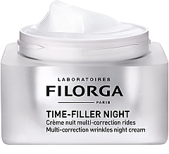Korrigierende Anti-Falten Nachtcreme für das Gesicht - Filorga Time-filler Night Cream — Bild N2