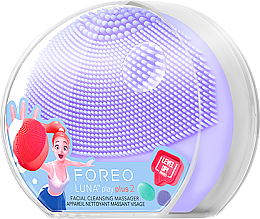 Reinigende Schall-Massagebürste für das Gesicht lila - Foreo Luna Play Plus 2 I Lilac You — Bild N1