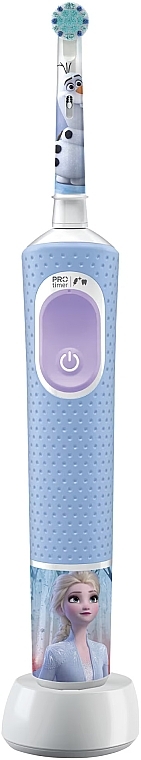 Elektrische Zahnbürste für Kinder blau - Oral-B Vitality Pro Kids 3+ Frozen — Bild N2