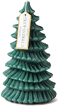 Düfte, Parfümerie und Kosmetik Duftkerze Weihnachtsbaum grün - Paddywax Cypress & Fir Tall Tree Totem Candle