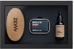 Düfte, Parfümerie und Kosmetik Set - Zew For Men (oil/30ml + soap/85ml + brush/1pc + soap/holder/1pc)