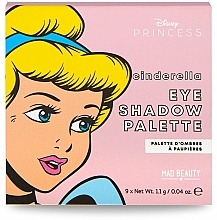 Düfte, Parfümerie und Kosmetik Lidschattenpalette Aschenputtel - Mad Beauty Disney POP Princess Mini Cinderella Eyeshadow Palette