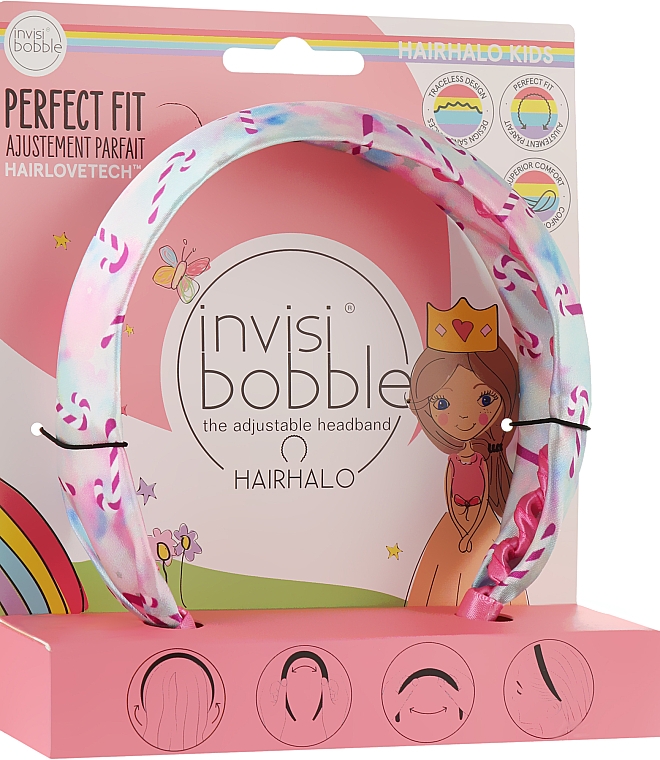 Haarreif - Invisibobble Kids Hairhalo Cotton Candy Dreams — Bild N1