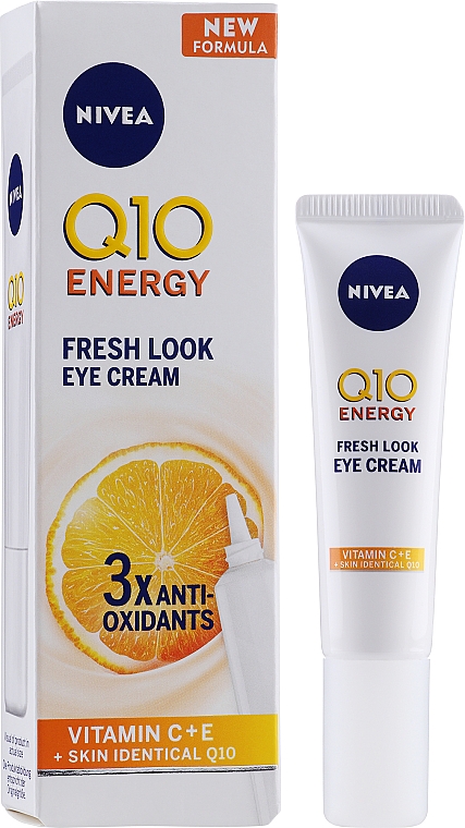 Anti-Aging Augencreme mit Vitamin C - NIVEA Q10 Plus Vitamin C Eye Cream — Bild N5