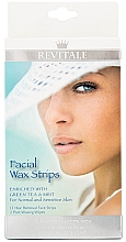 Düfte, Parfümerie und Kosmetik Enthaarungsstreifen für das Gesicht - Revitale Wax Strips Facial