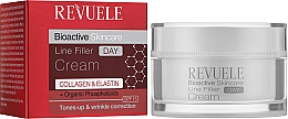 Düfte, Parfümerie und Kosmetik Tagescreme für das Gesicht mit Kollagen und Elastin - Revuele Bio Active Collagen & Elastin Line Filler Cream