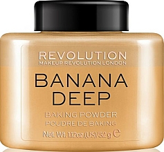 Düfte, Parfümerie und Kosmetik Bananen-Puder - Makeup Revolution Banana Deep Baking Powder