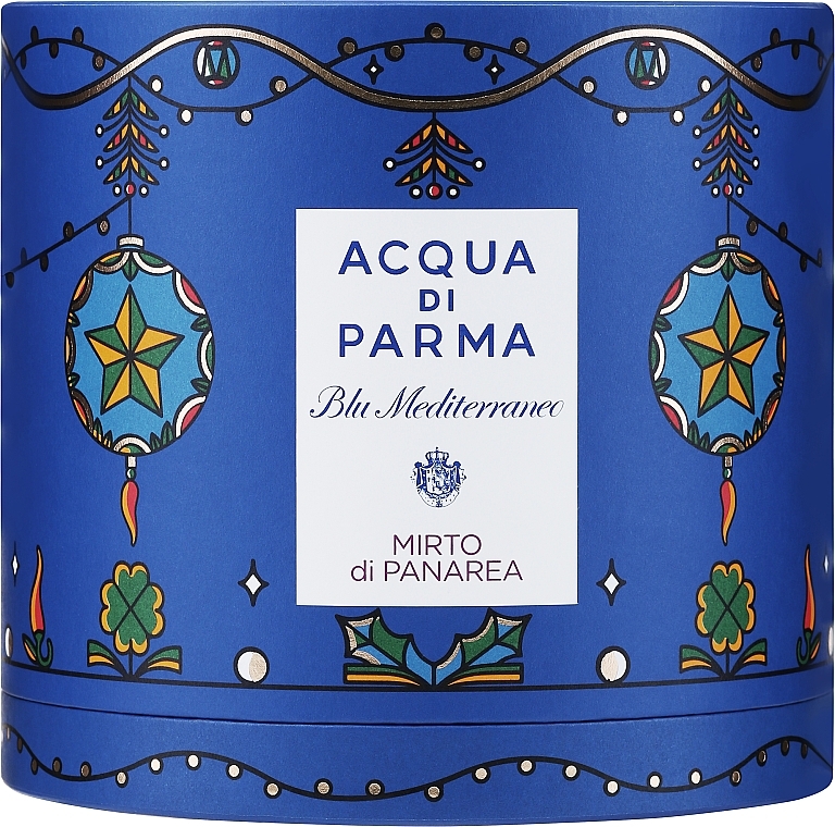 Acqua Di Parma Blu Mediterraneo Mirto Di Panarea Holiday Collection Gift Set - Duftset (Eau de Cologne 75 ml + Duschgel 40 ml + Körperlotion 40 ml)  — Bild N1