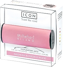 Düfte, Parfümerie und Kosmetik Auto-Lufterfrischer Klassisch - Millefiori Milano Icon Classic Magnolia Blossom & Wood
