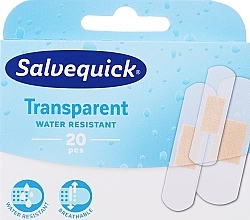 Düfte, Parfümerie und Kosmetik Wasser- und schmutzabweisende Pflaster transparent - Salvequick Transparent
