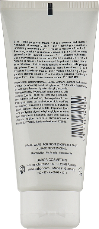 Waschcreme-Maske - Babor Doctor Babor Clean Formance Clay Multi-Cleanser — Bild N5