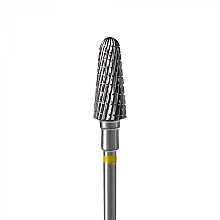 Düfte, Parfümerie und Kosmetik Nagelfräser Kegel 6 mm / 14 mm gelb - Staleks Pro Expert Frustum Yellow