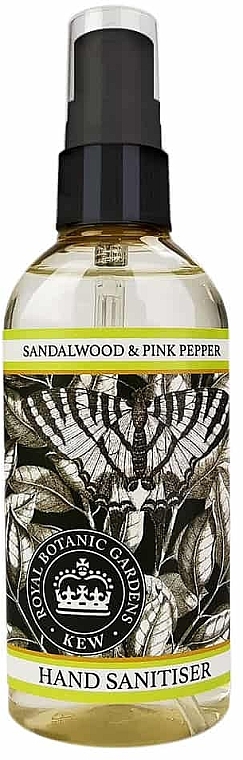 Händedesinfektionsmittel mit Sandelholz und rosa Pfeffer - The English Soap Company Kew Gardens Sandalwood and Pink Pepper Hand Sanitiser — Bild N1