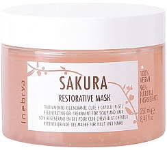 Düfte, Parfümerie und Kosmetik Regenerierende Maske für Kopfhaut und Haar mit Kirschblütenextrakt - Inebrya Sakura Restorative Mask
