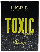Lidschatten-Palette - Ingrid Cosmetics x Fagata Toxic Eyeshadow Palette — Bild N2