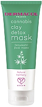 Düfte, Parfümerie und Kosmetik Detox-Tonmaske für das Gesicht mit Hanföl - Dermacol Cannabis Clay Detox Mask