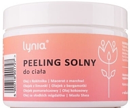 Salzkörperpeeling - Lynia Salt Body Scrub with Soft Touch Effect — Bild N1