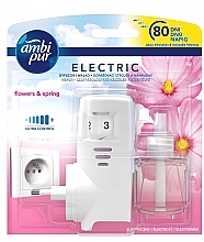 Ambi Pur Spring Flowers & Purifiers Electric Starter Kit  - Lufterfrischer-Gel Waldfrüchte Blumen & Frühling — Bild N1