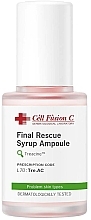 Düfte, Parfümerie und Kosmetik Serum für Problemhaut mit Unreinheiten - Cell Fusion C Final Rescue Syrup Ampoule
