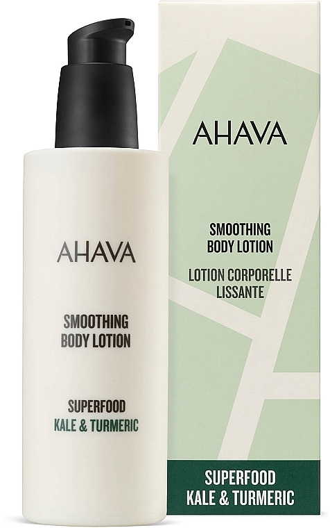 Weichmachende Körperlotion - Ahava Superfood Kale & Turmeric Smoothing Body Lotion — Bild N2