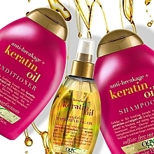 Shampoo für strapaziertes Haar mit Keratin Öl - OGX Anti-Breakage Keratin Oil Shampoo — Bild N2