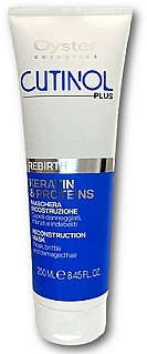 Keratinmaske für das Haar - Oyster Cosmetics Cutinol Rebirth Mask — Bild N1