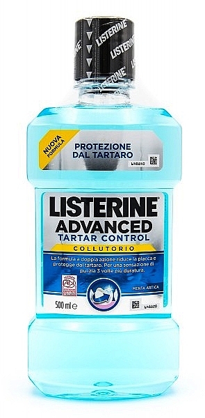 Mundspülung gegen Zahnstein - Listerine Advanced Tartar Control Collutorio — Bild N1