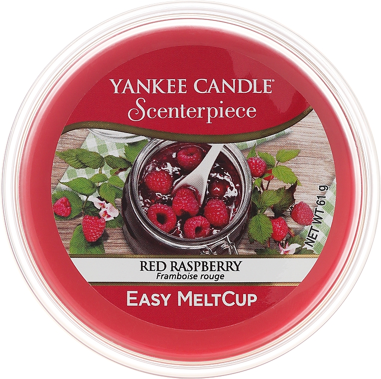 Tart-Duftwachs Red Raspberry - Yankee Candle Red Raspberry Melt Cup — Bild N1