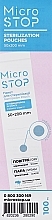 Düfte, Parfümerie und Kosmetik Sterilisationsbeutel aus weißem feuchtigkeitsbeständigem Papier mit Klasse-IV-Indikator, 50x200 mm - MicroSTOP