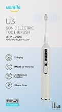 Düfte, Parfümerie und Kosmetik Elektrische Zahnbürste U3 weiß - Usmile Sonic Electric Toothbrush U3 Sunlight White 