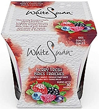 Düfte, Parfümerie und Kosmetik Duftkerze im Glas Berry Fresh - White Swan Berry Fresh